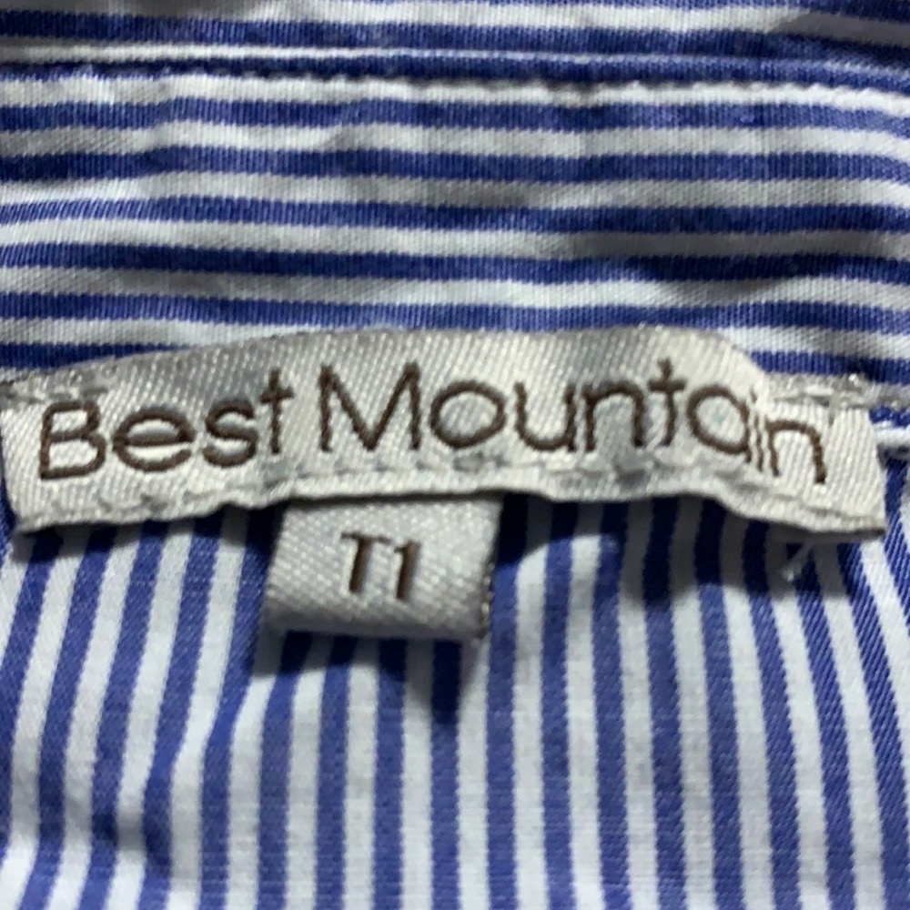 Best Mountain Pinstripe Top - Picture 3 of 4